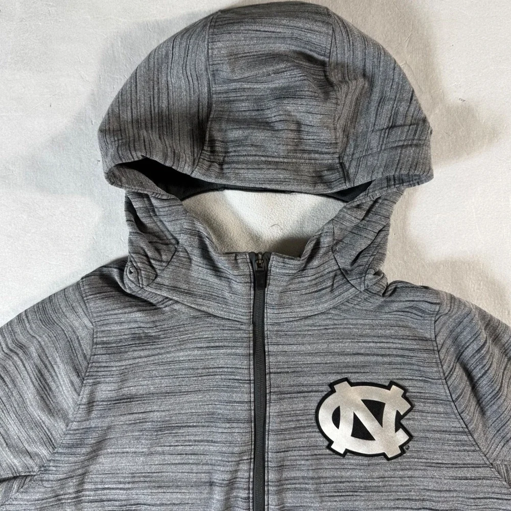 Jordan UNC Tar Heels Basketball Full Zip Hoodie‎ Mens XL Dri-Fit North Carolina